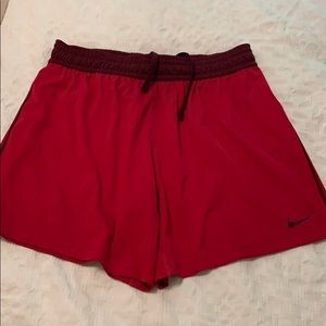 Nike dri-fit pink magenta athletic shorts